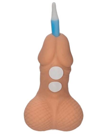 DIABLO PICANTE - PENIS BIRTHDAY NUMBER CANDLE LIGHT TONE