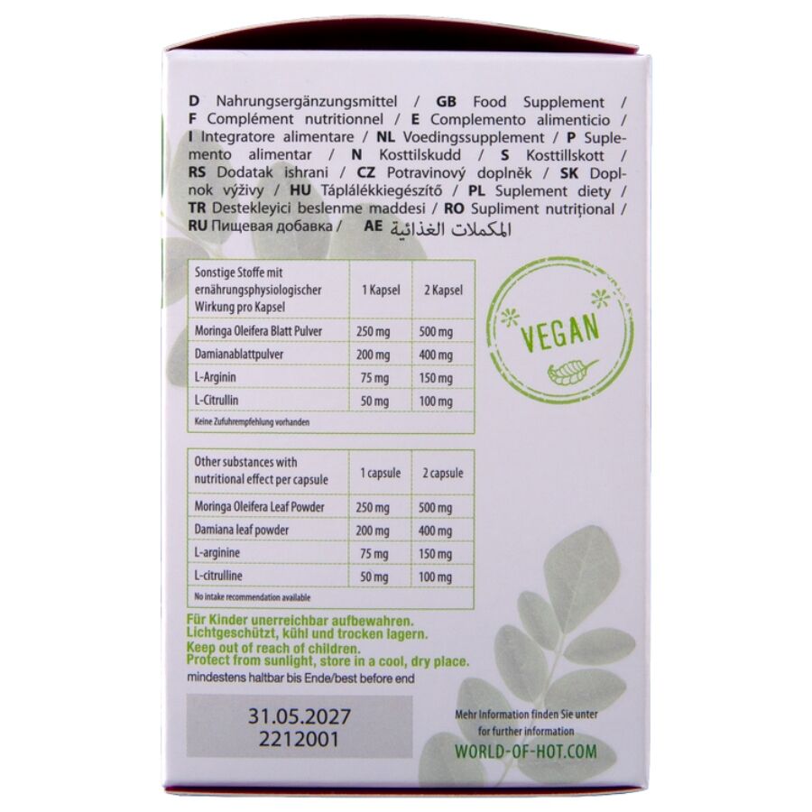 HOT - MORINGA WOMEN CAPS WOMAN 60 UNITS - Imagem de 4