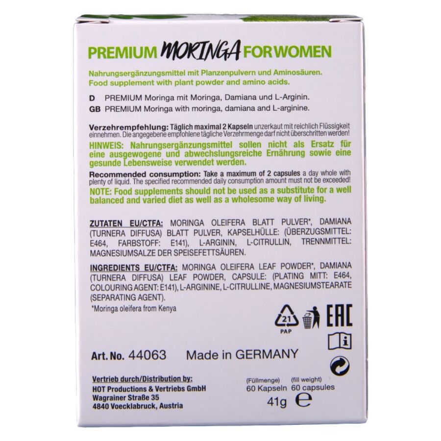 HOT - MORINGA WOMEN CAPS WOMAN 60 UNITS - Imagem de 3