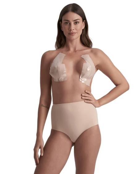 BYE-BRA - BODY TAPE DOUBLE SIDED CINTA DE DOBLE CARA BEIGE TALLA ÚNICA 5 x 500 CM