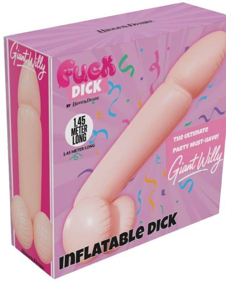 HIDDEN DESIRE - GIANT WILLY INFLATABLE PENIS 145 CM
