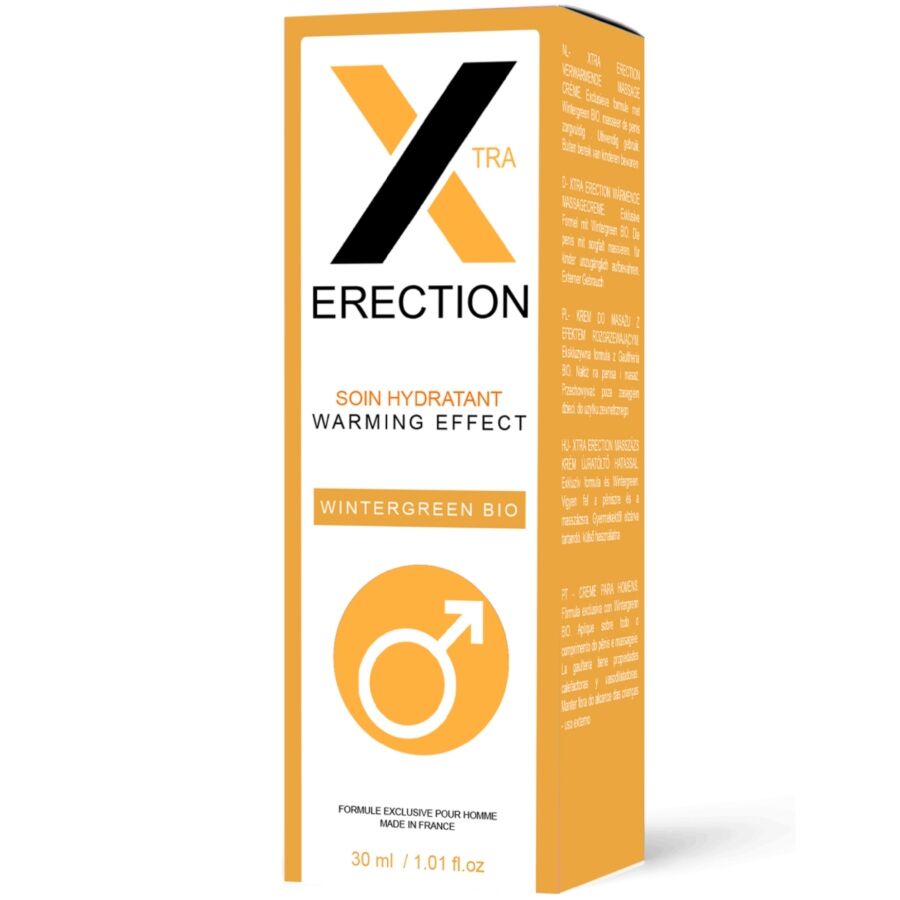 RUF - X ERECTION HEAT EFFECT ERECTION CREAM 30 ML - Imagem de 3