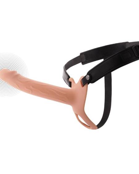 HIDDEN DESIRE - INFERNO VIBRATING PENIS SLEEVE STRAP-ON 20 CM