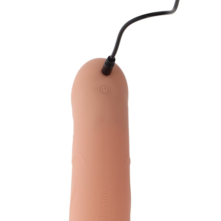 HIDDEN DESIRE - INFERNO VIBRATING PENIS SLEEVE STRAP-ON 20 CM - Imagem de 5