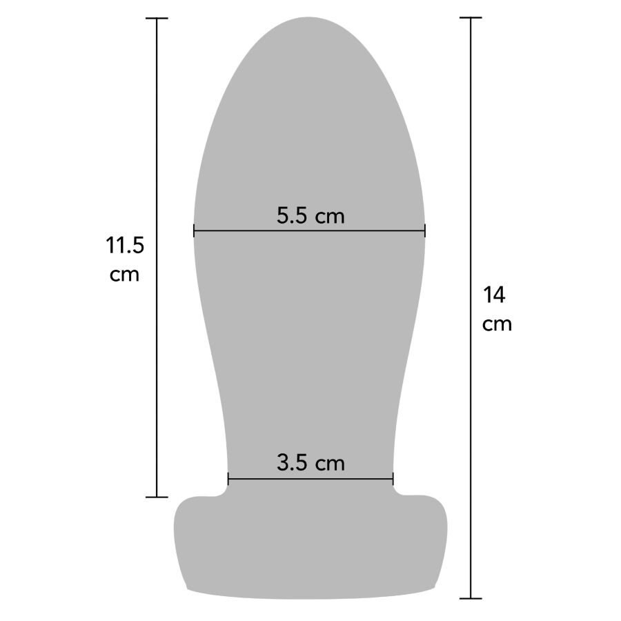 HIDDEN DESIRE - EXTREME HEAVY ANAL STRETCHER PLUG MEDIUM - Imagem de 4