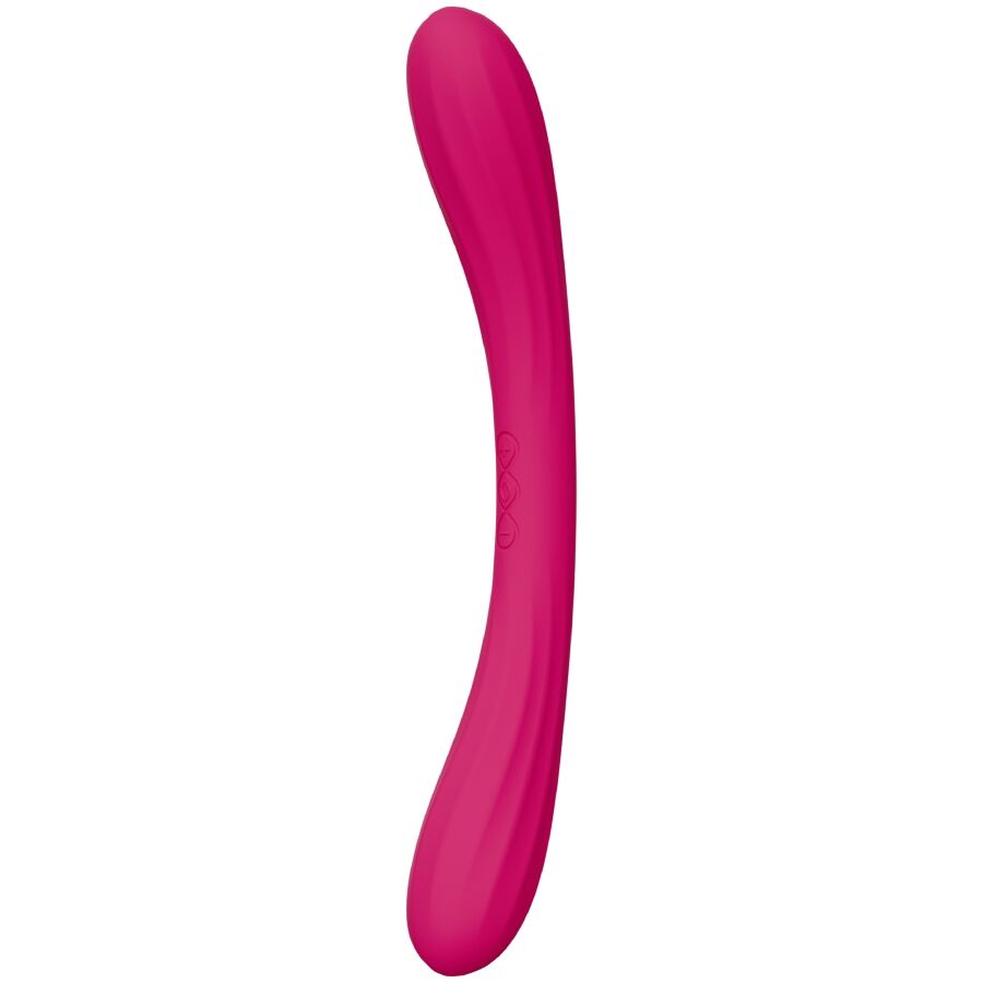 LELO - BOOMERANG DOUBLE ENDED VIBRATOR CERISE - Imagem de 2