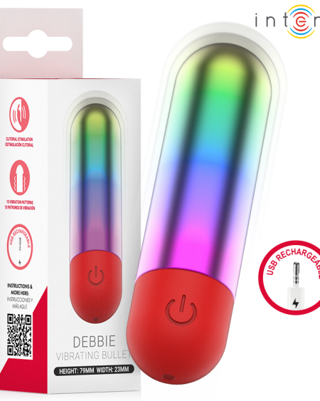 INTENSE - DEBBIE RAINBOW CLITORIS VIBRATING BULLET