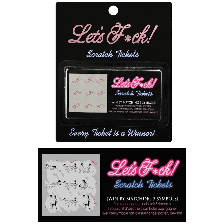 KHEPER GAMES - LETS F*CK! SCRATCH TICKETS