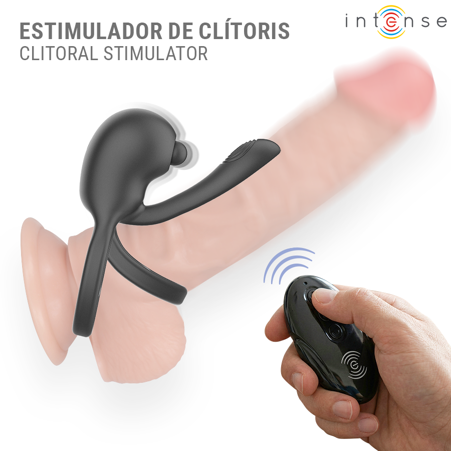 INTENSE - SPIKE REMOTE CONTROL VIBRATING PENIS RING - Imagem de 4