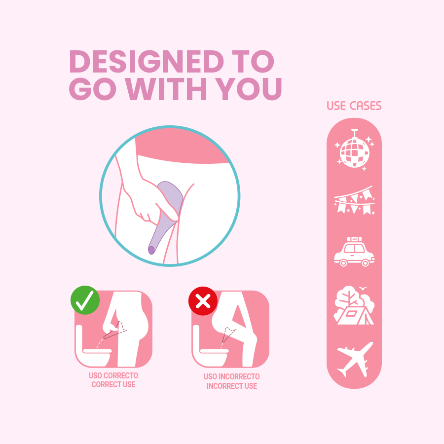 INTIMICHIC - KIBI DISPOSABLE PORTABLE URINAL - Imagem de 3