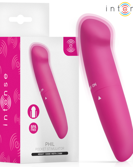 INTENSE - PHIL G-SPOT VIBRATOR PINK 13 CM