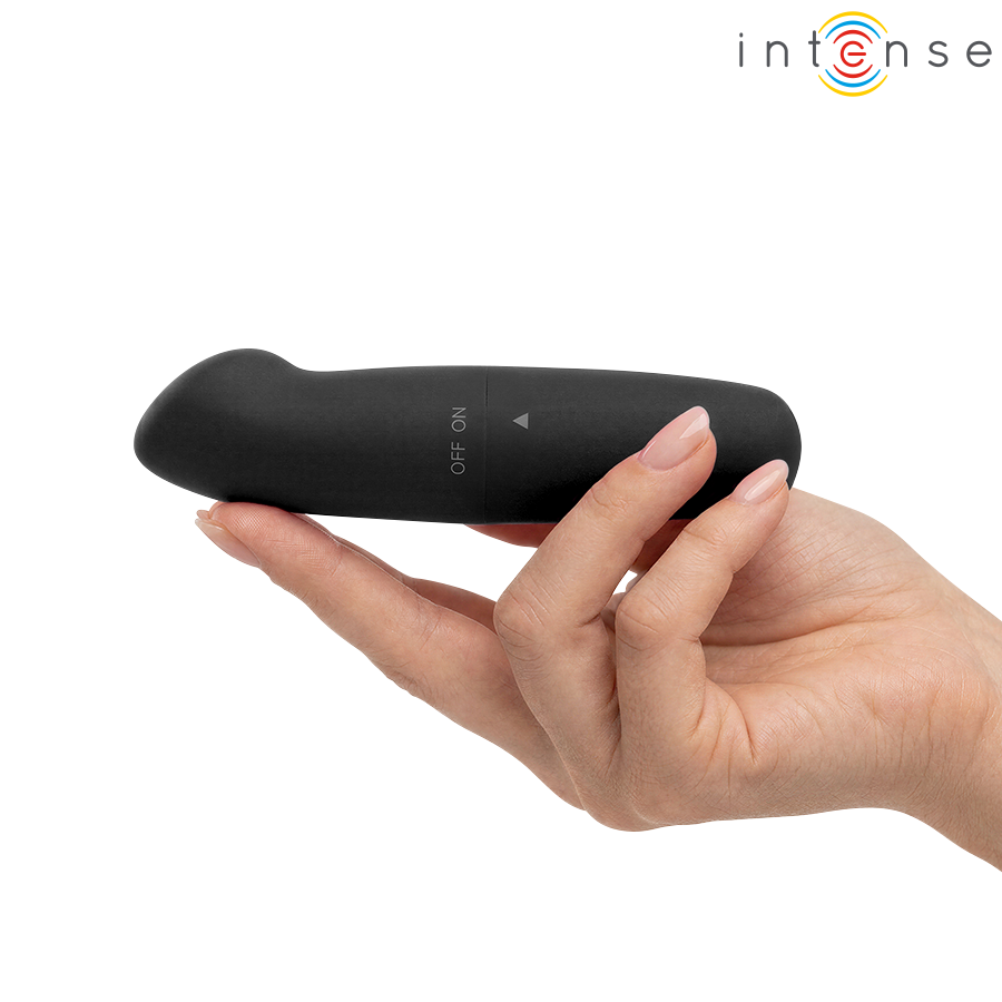 INTENSE - PHIL G-SPOT VIBRATOR BLACK 13 CM - Imagem de 4