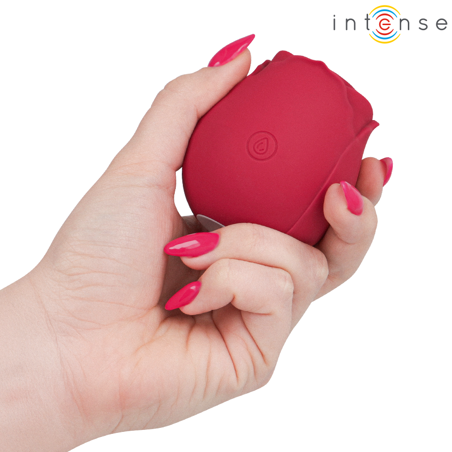 INTENSE - CAMELLIA CLITORAL SUCTION ROSE BY WAVES BORDEAUX - Imagem de 4