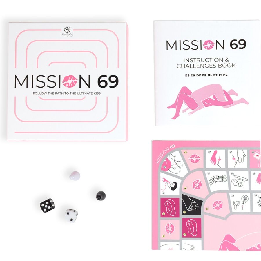 SECRET PLAY - BOARD GAME FOR COUPLES "MISSION 69" - Imagem de 4