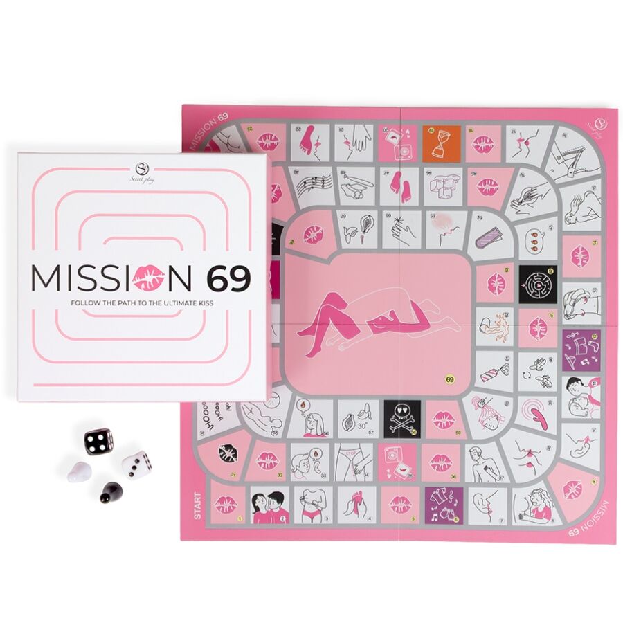 SECRET PLAY - BOARD GAME FOR COUPLES "MISSION 69" - Imagem de 3