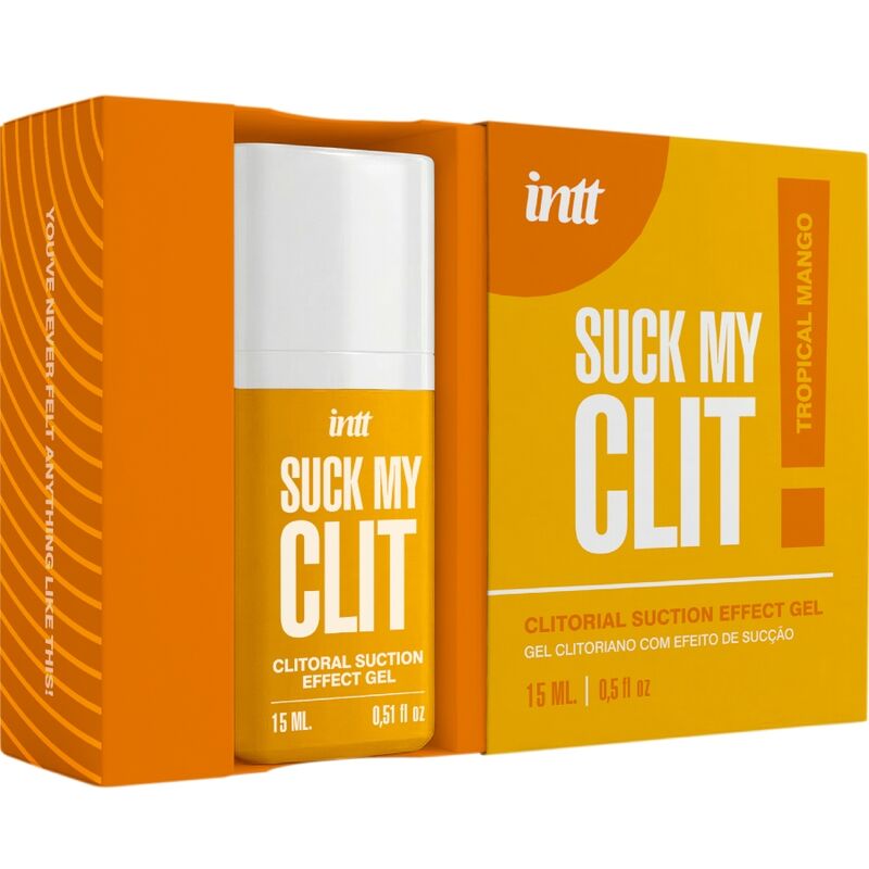 INTT - SUCK MY CLIT SUCTION EFFECT GEL TROPICAL MANGO 15 ML - Imagem de 3