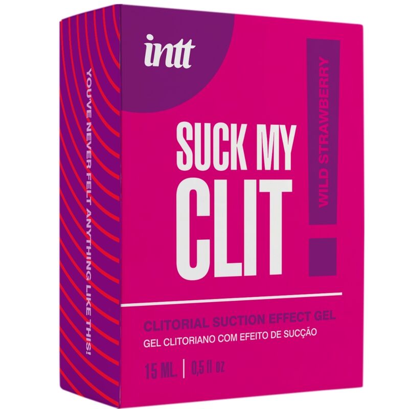 INTT - SUCK MY CLIT SUCTION EFFECT GEL WILD STRAWBERRY 15 ML - Imagem de 4