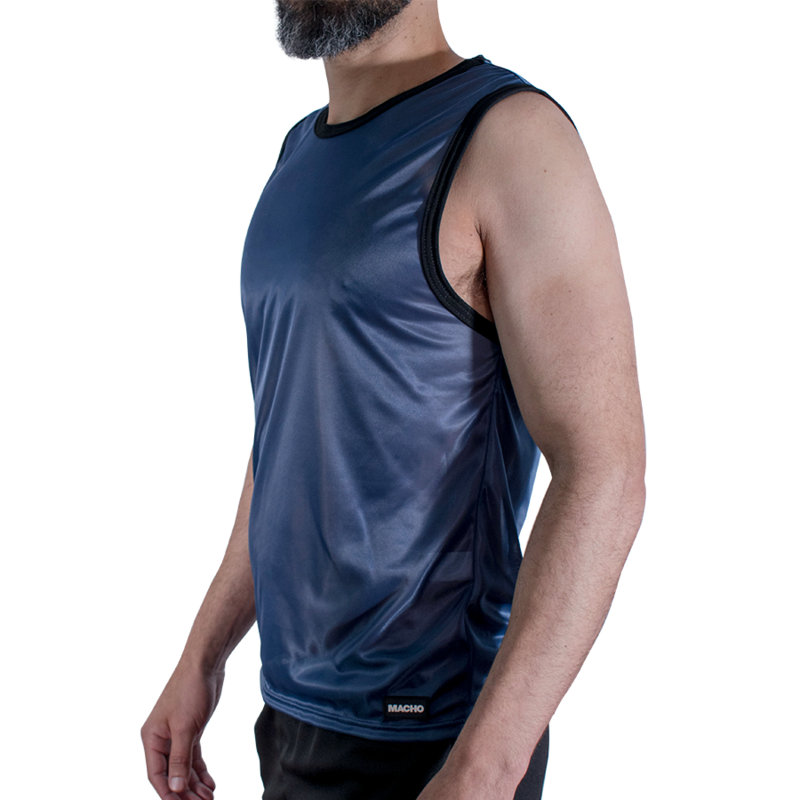 MACHO - CAMISETA AZUL MARINO S/M - Imagem de 2
