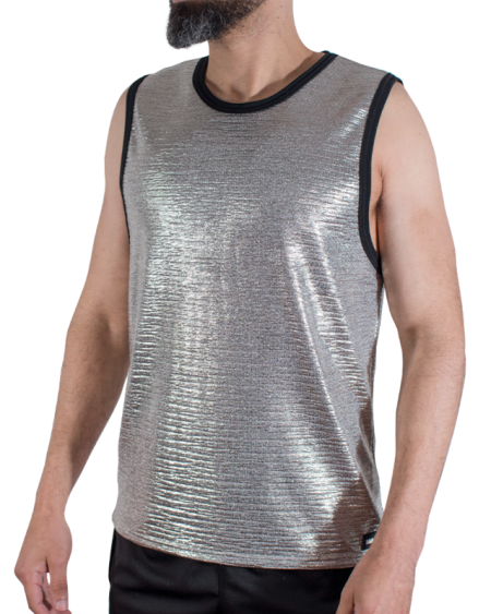 MACHO - CAMISETA BRILLO TEXTURA S/M
