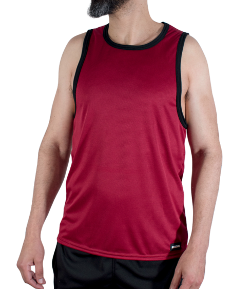 MACHO - CMV003 CAMISETA GYM GRANATE S/M