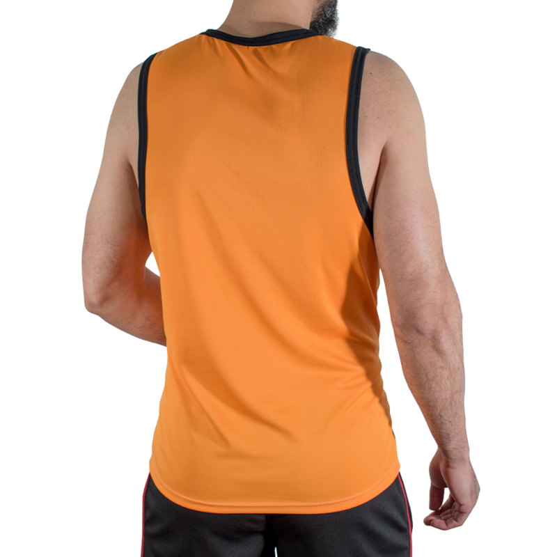MACHO - CMV005 CAMISETA GYM NARANJA S/M - Imagem de 3