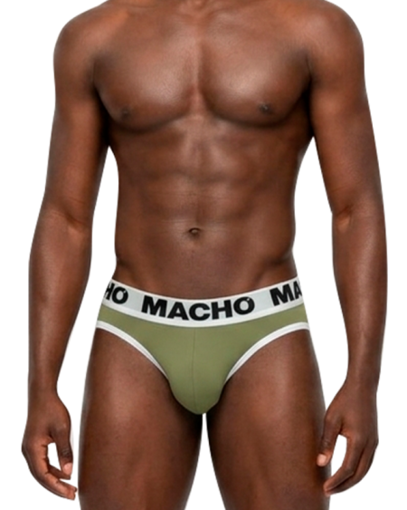 MACHO - MCH013 SLIP VERDE MILITAR S