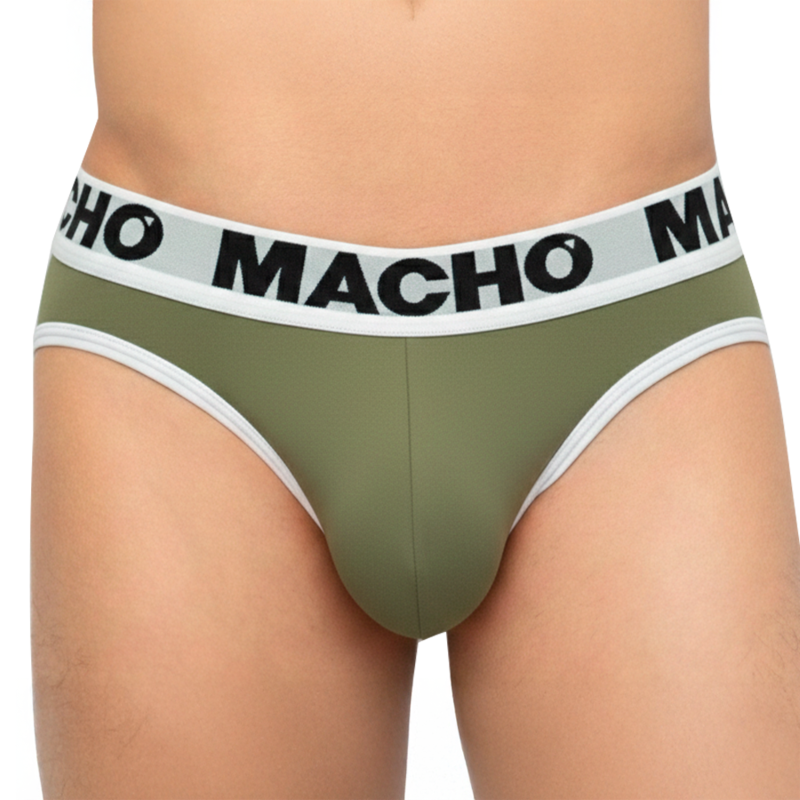 MACHO - MCH013 SLIP VERDE MILITAR S - Imagem de 2