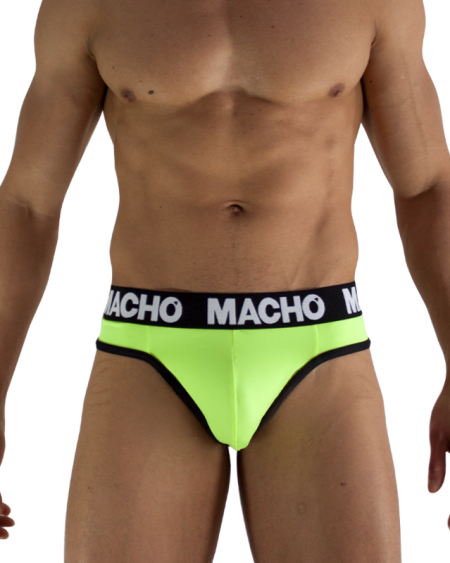MACHO - MTG001 TANGA AMARILLO FLUOR S