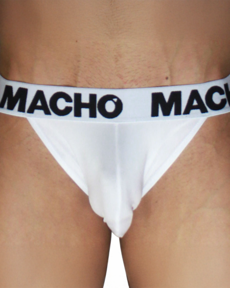 MACHO - MX29BL JOCK BLANCO + BLANCO S