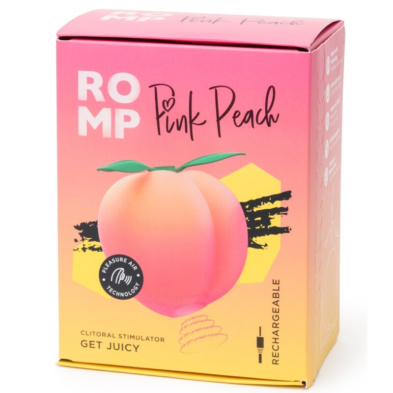 ROMP - PINK PEACH CLITORAL SUCTION - Imagem de 4