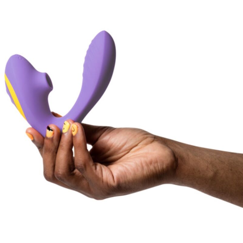 ROMP - REVERB G-SPOT STIMULATOR AND CLITORAL SUCTION DEVICE PURPLE - Imagem de 4