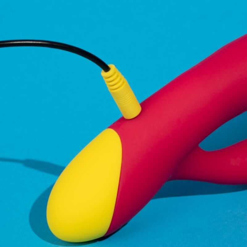 ROMP - JAZZ RECHARGEABLE RABBIT VIBRATOR RED - Imagem de 4