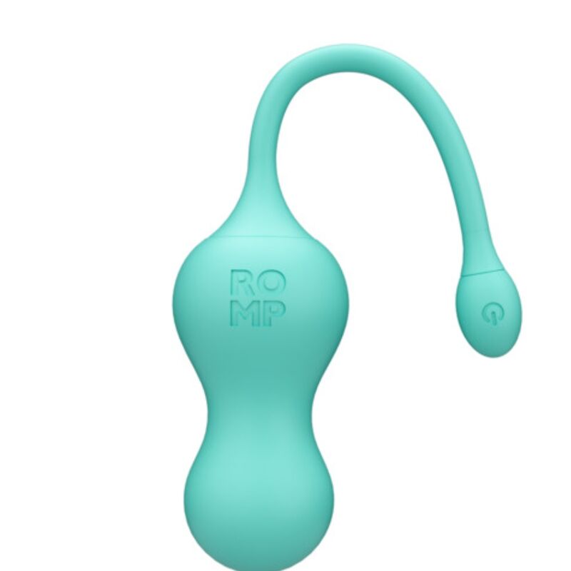 ROMP - CELLO MULTIFUNCTION VIBRATING EGG TURQUOISE REMOTE CONTROL - Imagem de 4