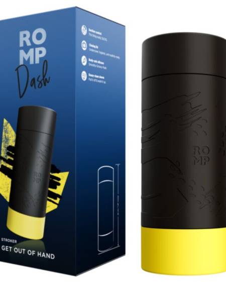 ROMP - DASH MALE MASTURBATOR WITH SUCTION CONTROL 20 CM