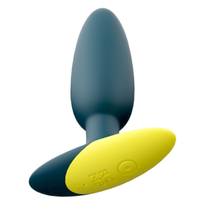 ROMP - BASS PLUG ANAL VIBRATOR 10 CM GREEN - Imagem de 3