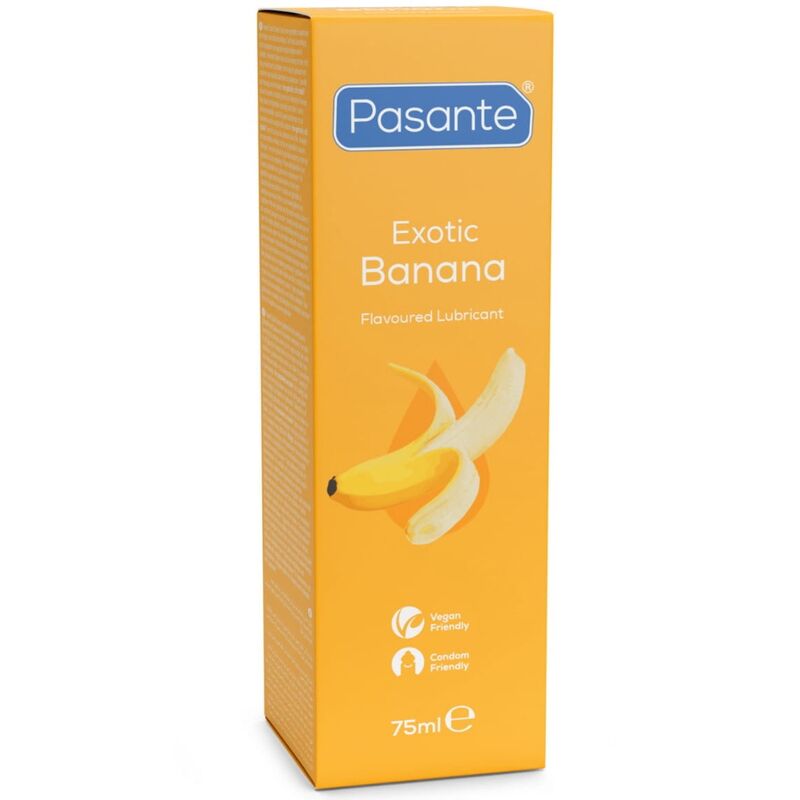 PASANTE - LUBRICANT WATER BASED BANANA FLAVOURED 75 ML - Imagem de 2