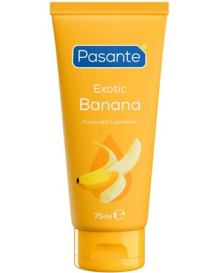 PASANTE - LUBRICANT WATER BASED BANANA FLAVOURED 75 ML