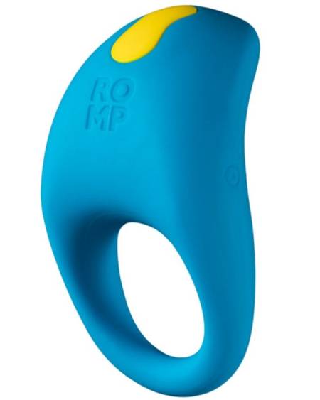 ROMP - JUKE SILICONE PENIS RING WITH CLITORAL STIMULATION VIBRATOR