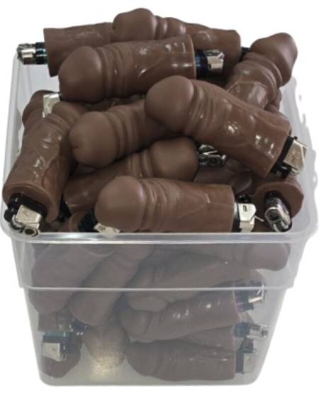 DIABLO PICANTE - JAR OF 30 MULATTO PENIS LIGHTERS