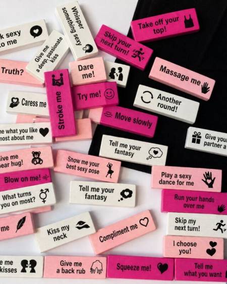 DIABLO PICANTE - BAG OF 16 LOVE BLOCKS - ENGLISH VERSION
