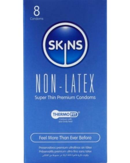 SKINS - LATEX-FREE CONDOMS PACK OF 8