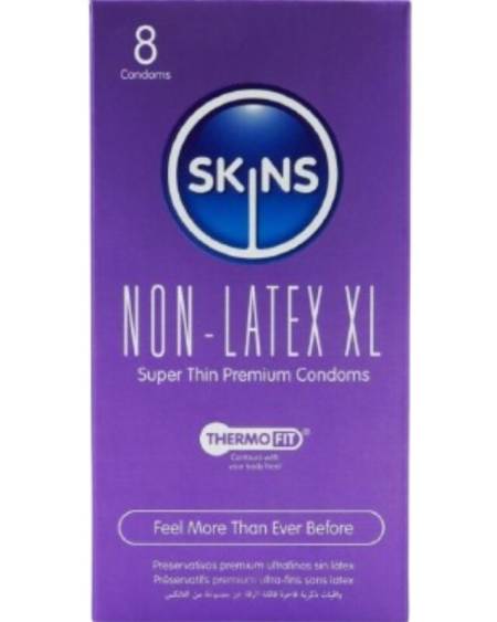 SKINS - LATEX-FREE CONDOMS XL PACK OF 4