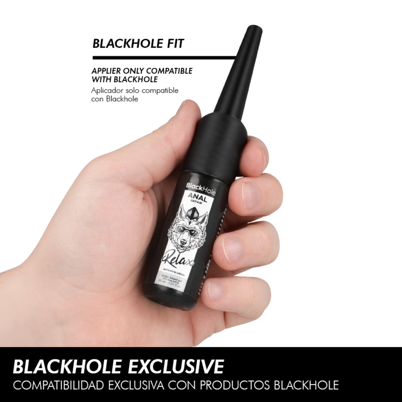 BLACK HOLE - ANAL LUBE APPLIER S SIZE 30 ML - Imagem de 3