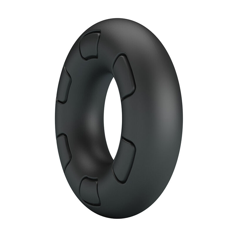 CRAZY BULL - BERTRAM SUPER SOFT SILICONE COCK RING BLACK - Imagem de 3
