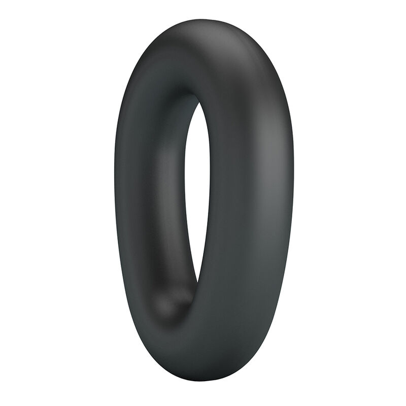 CRAZY BULL - VESPER SUPER SOFT SILICONE COCK RING BLACK - Imagem de 4