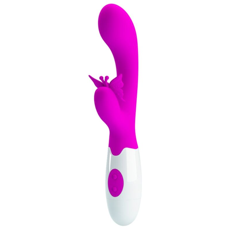PRETTY LOVE - BUTTERFLY KISS 30 FUNCTION RABBIT VIBRATOR PURPLE - Imagem de 4