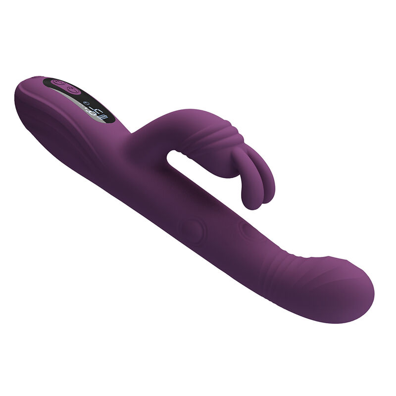 PRETTY LOVE - DEE MULTIFUNCTION RABBIT VIBRATOR OSCILLATING AND PERCUSSION PURPLE - Imagem de 3