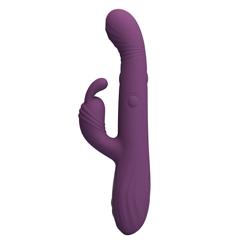 PRETTY LOVE - DEE MULTIFUNCTION RABBIT VIBRATOR OSCILLATING AND PERCUSSION PURPLE - Imagem de 2