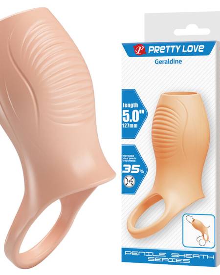 PRETTY LOVE - GERALDINE THICKENING PENIS SHEATH