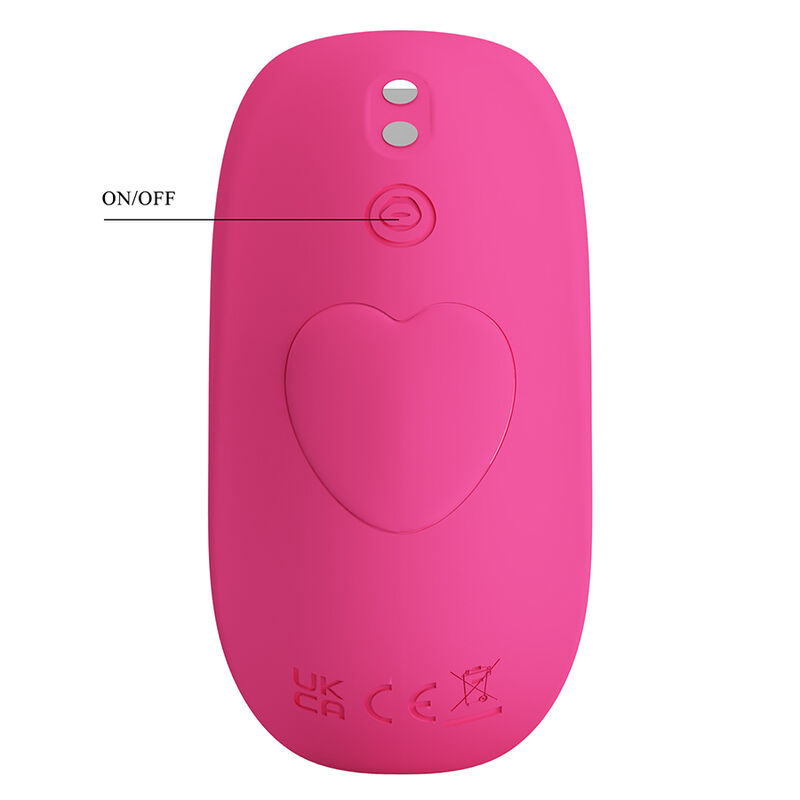 PRETTY LOVE - HAZELYNN 12 FUNCTION APP CONTROL MASSAGER PINK - Imagem de 5
